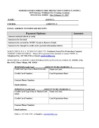Winter Academy Financial Form 2019