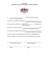 Proxy Form 2016