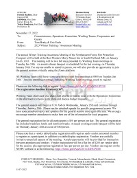 Winter Meeting Announcement 2023