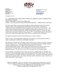 Winter Meeting Announcement 2020
