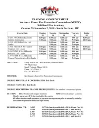 Fall Academy Announcement 2018
