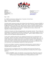 Commission Meeting Memo 2018