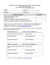 Fall Academy Financial Form 2016