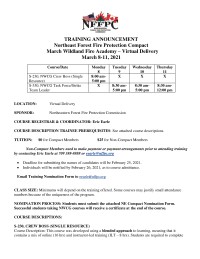 Winter Academy Announcement 2021