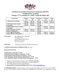 Fall Wildland Academy Announcement (2025)