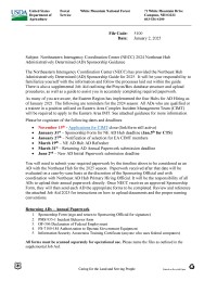 Northeast AD Hub Program Formal Letter 2023