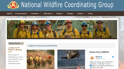 National Wildfire Coordination Group (NWCG)