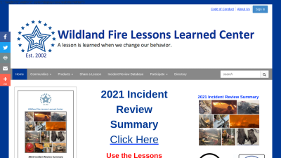 Wildland Fire Lessons Learned Center